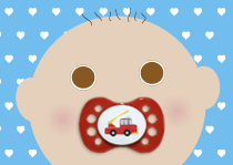 Schnullerkarte Jacob