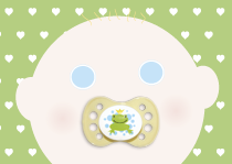 Schnullerkarte Julian